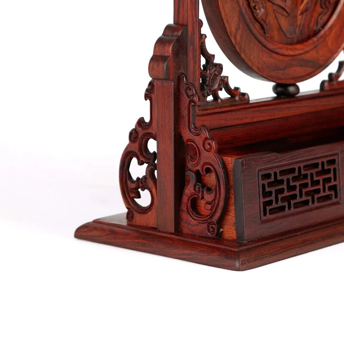 Portalápices Portalápices de Madera roja, portalápices Hecho a Mano Tallado en Madera de Estilo Chino for Oficina, Escuela, bolígrafo, Organizador de lápices Portalapices Escritorio