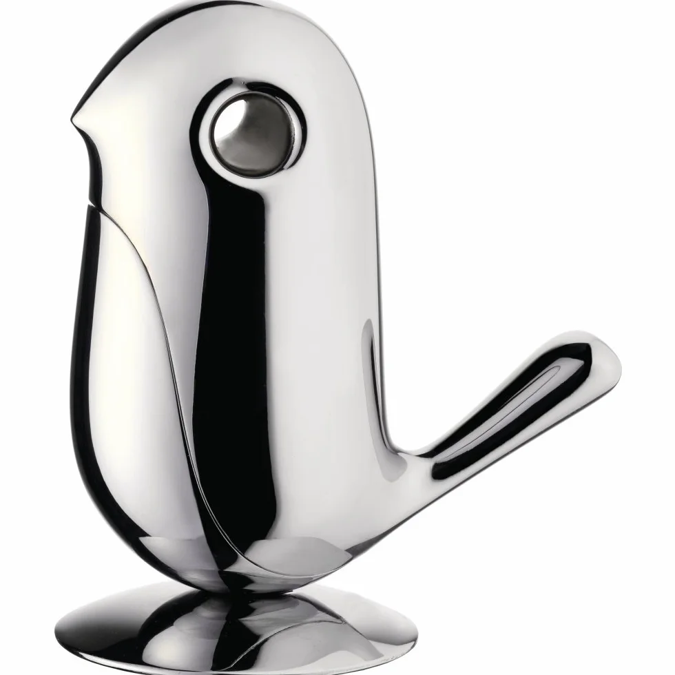 Alessi RT01 - Soporte magntico para Clips, diseo de pjaro