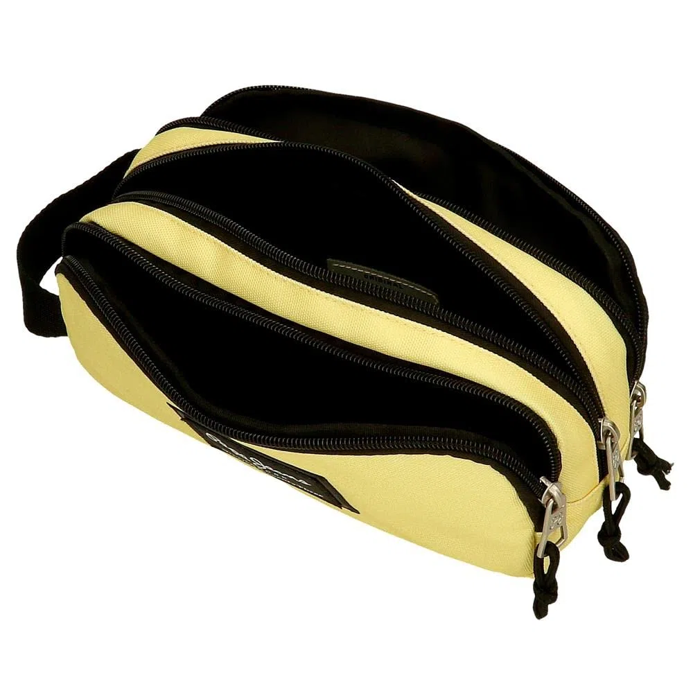 Pepe Jeans Aris Estuche Triple 22x12x5 cms fabricado en Poliéster, tamaño para mochila y carterón, De Joumma Bags