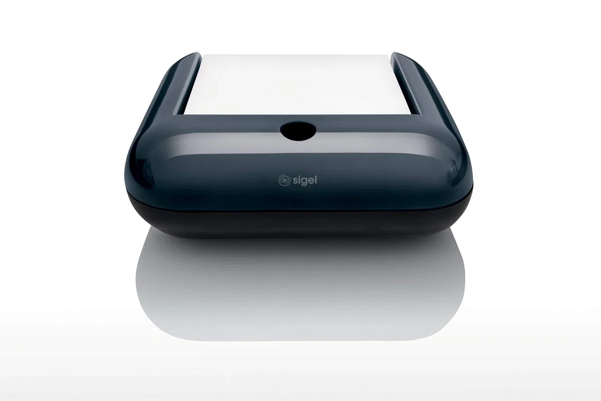 SIGEL SA162 Porta tacos Eyestyle, gris oscuro/negro