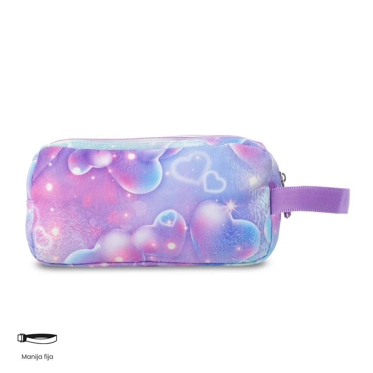 TOTTO - Estuche Escolar 3 Compartimentos, Modelo Agapec, Estuche Grande, Dimensiones 23 x 11.5 x 10.5 cm, Asa Lateral, Tiradores Ergonómicos con PVC, Tejido Resistente, Estampado Korina