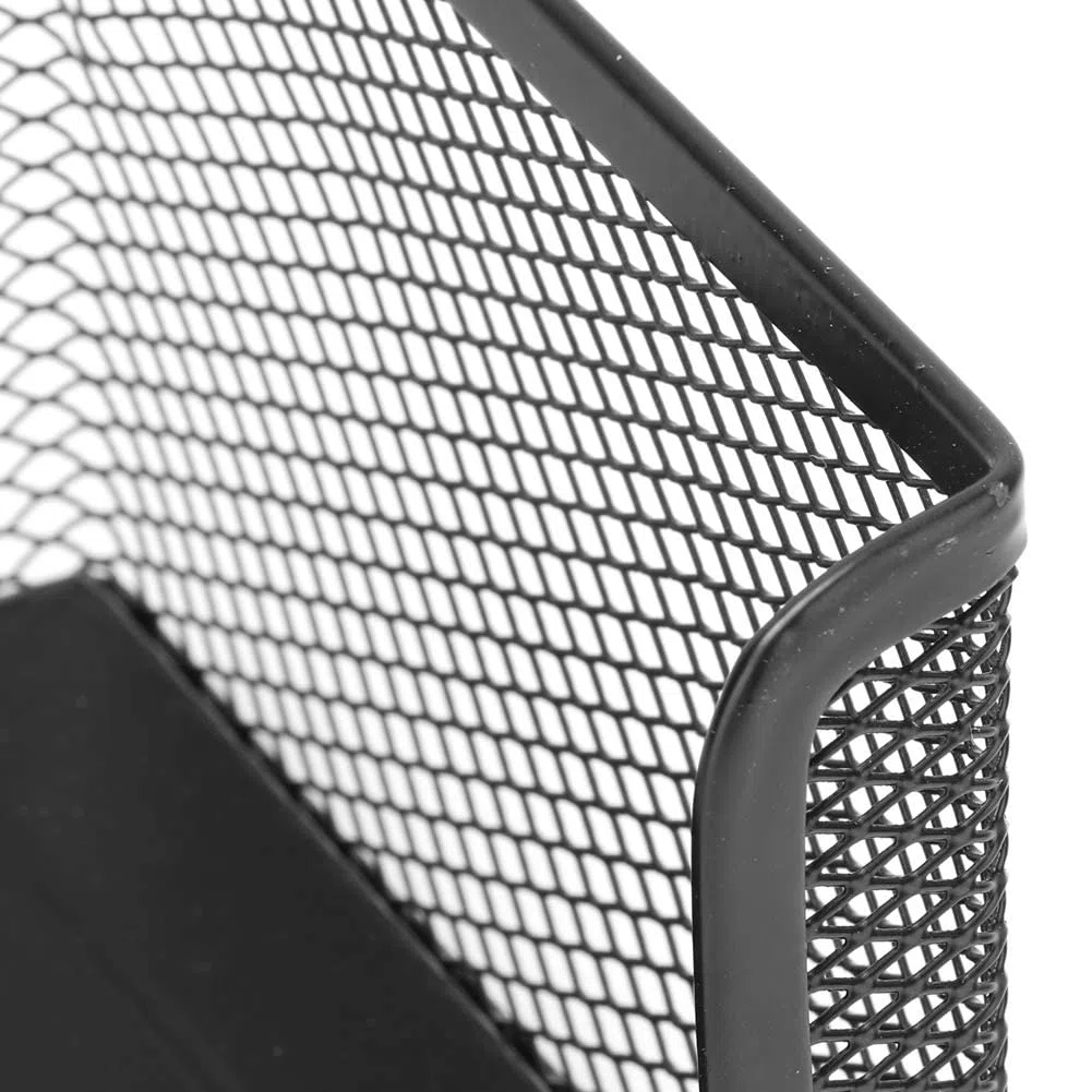 Soporte de Malla para Notas, Dispensador de Cubo de Bloc de Notas de Metal Caja de Notas Adhesivas Tarjetero Organizador de Soporte para Oficina Hogar Escuela Organizador de Escritorio (2Pcs)