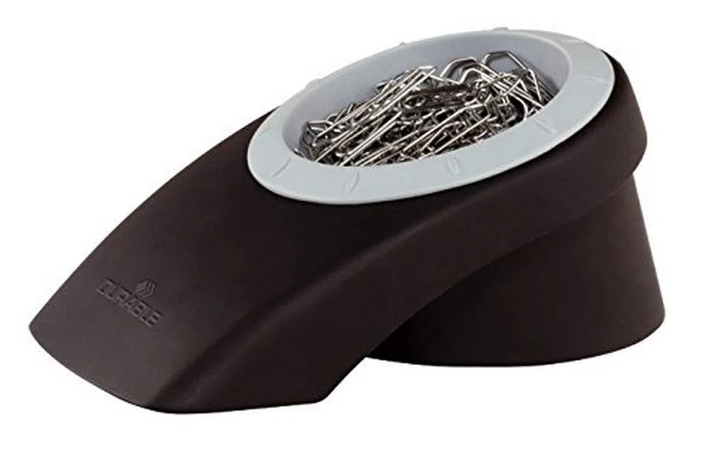 Durable 771301 Caja de clips 1 pieza, negro